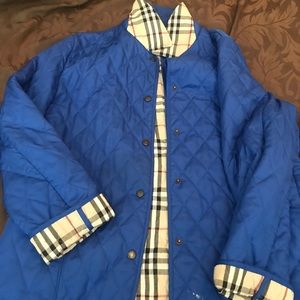Burberry diamond quilted jacket - ladies